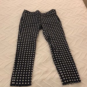 JCrew printed pants